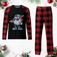 Baseball Life Style Plaid Pajama Set Youth Drip Baseball Boys Kid