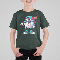 Baseball Life Style T Shirt For Kid Youth Drip Baseball Boys Kid