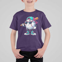 Baseball Life Style T Shirt For Kid Youth Drip Baseball Boys Kid