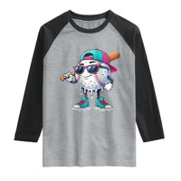 Baseball Life Style Raglan Shirt Youth Drip Baseball Boys Kid