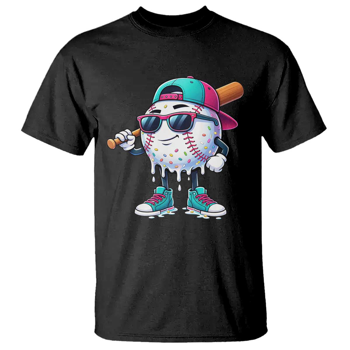 Baseball Life Style T Shirt Youth Drip Baseball Boys Kid