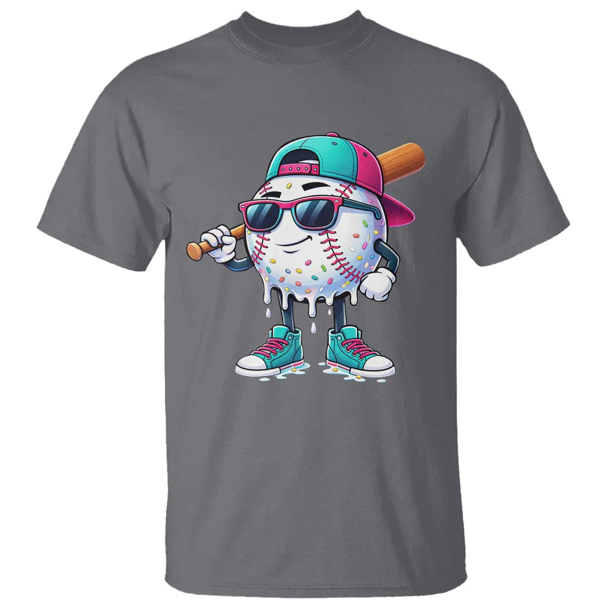 Baseball Life Style T Shirt Youth Drip Baseball Boys Kid
