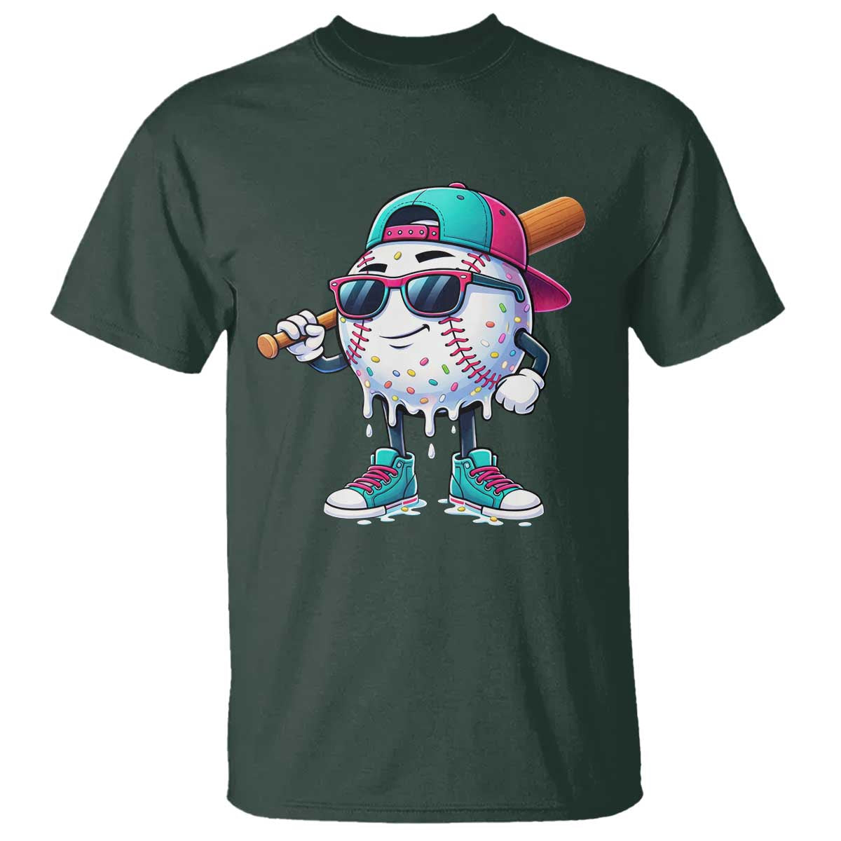 Baseball Life Style T Shirt Youth Drip Baseball Boys Kid