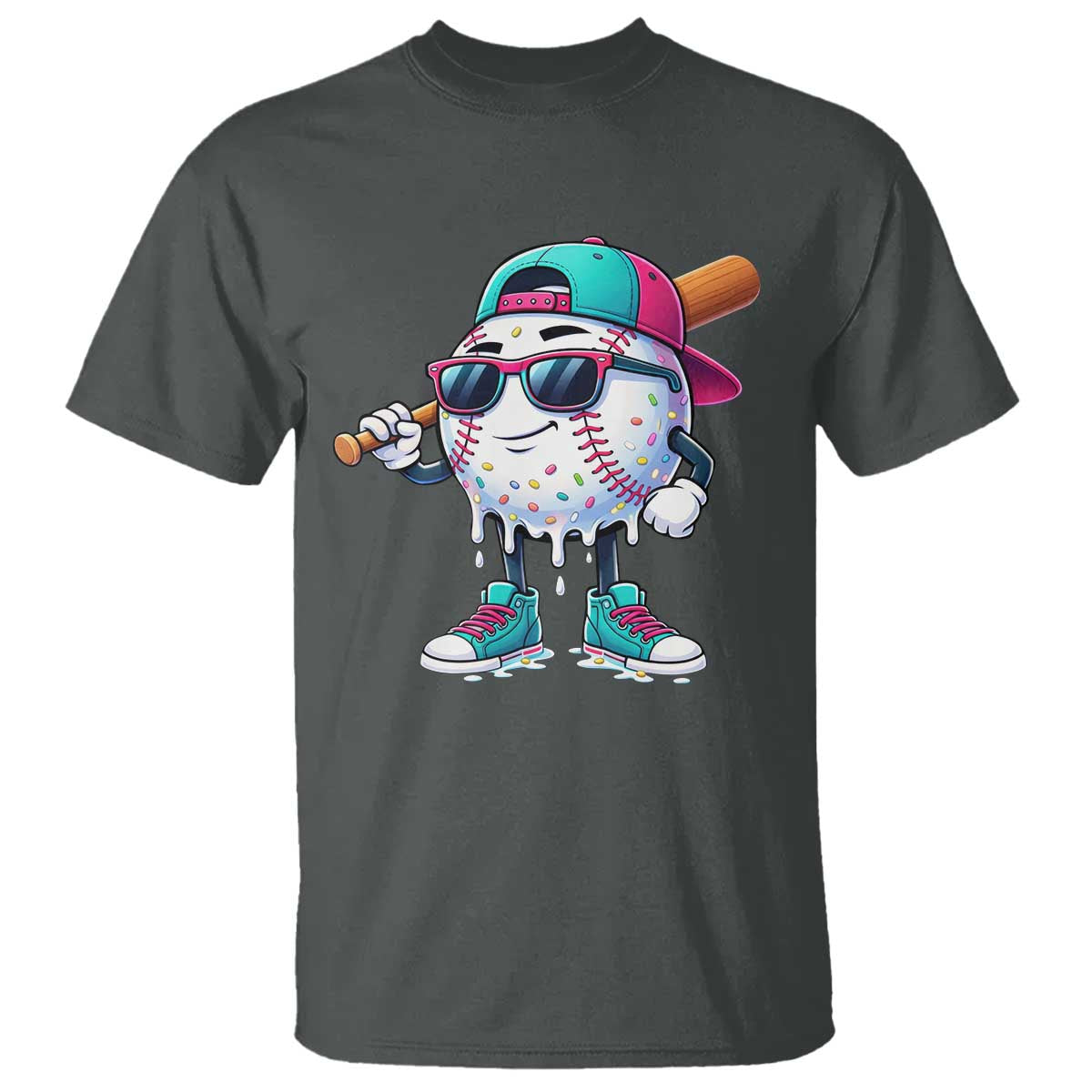 Baseball Life Style T Shirt Youth Drip Baseball Boys Kid