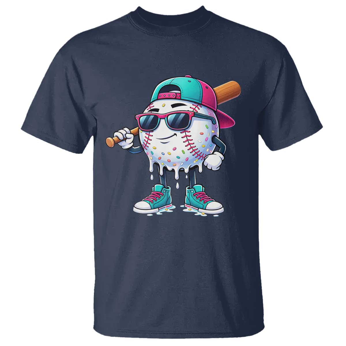 Baseball Life Style T Shirt Youth Drip Baseball Boys Kid