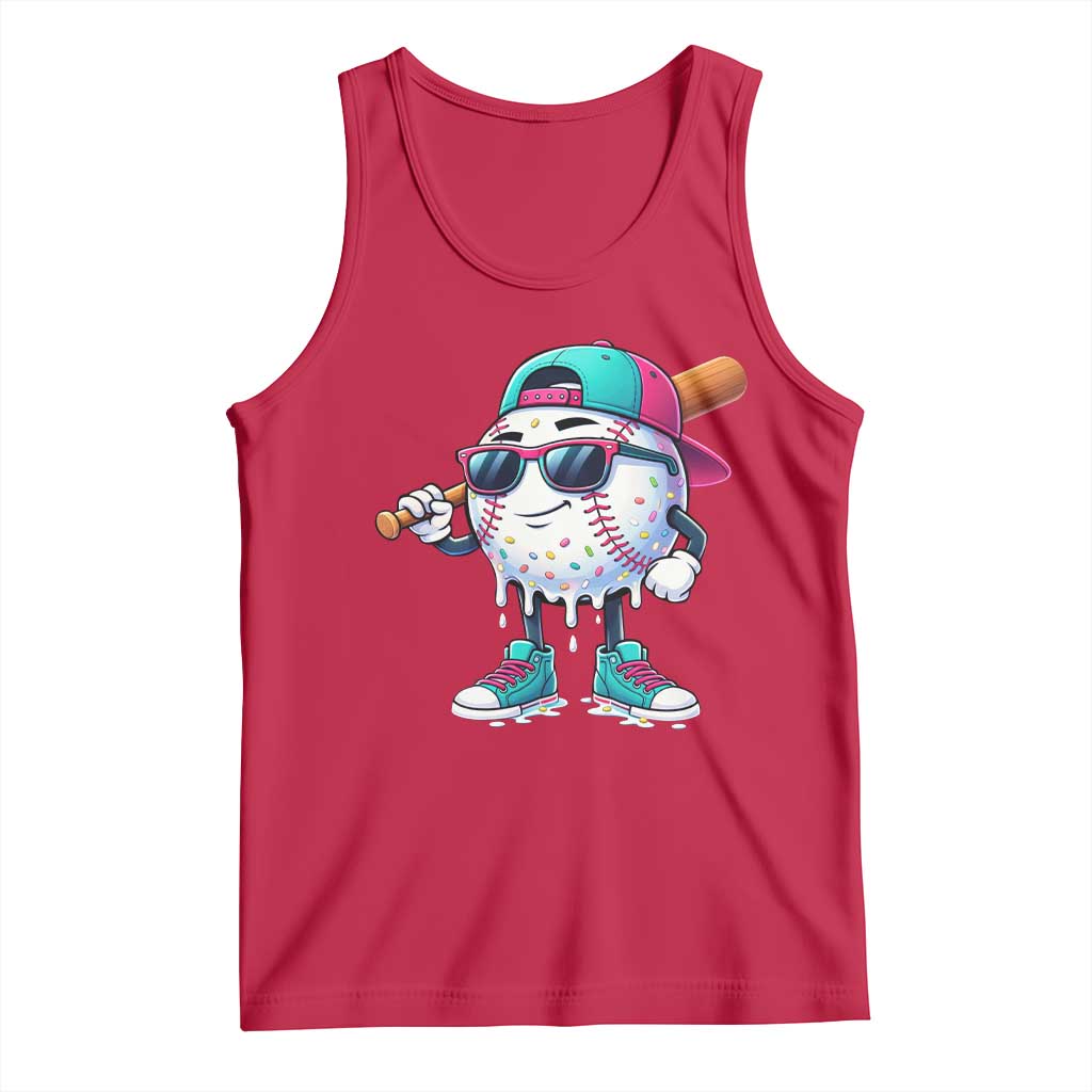 Baseball Life Style Tank Top Youth Drip Baseball Boys Kid