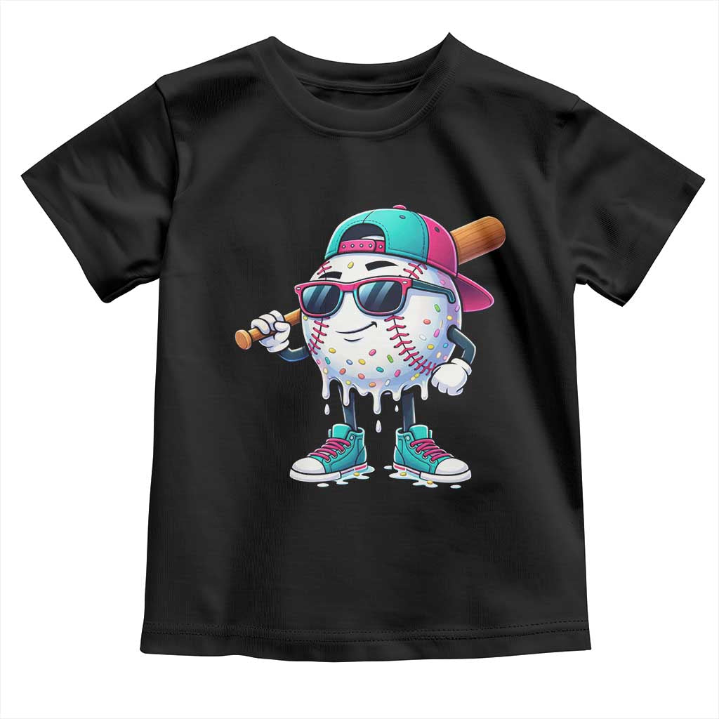 Baseball Life Style Toddler T Shirt Youth Drip Baseball Boys Kid