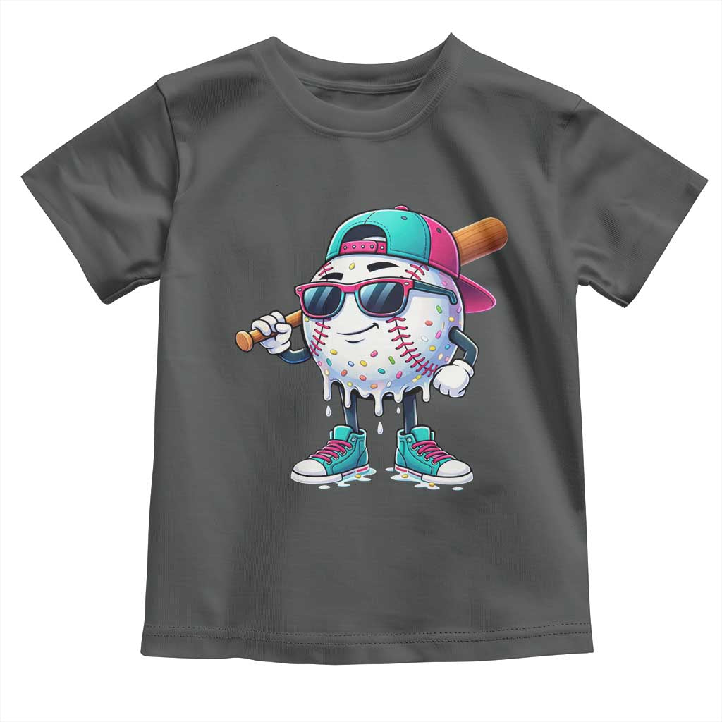 Baseball Life Style Toddler T Shirt Youth Drip Baseball Boys Kid