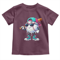 Baseball Life Style Toddler T Shirt Youth Drip Baseball Boys Kid
