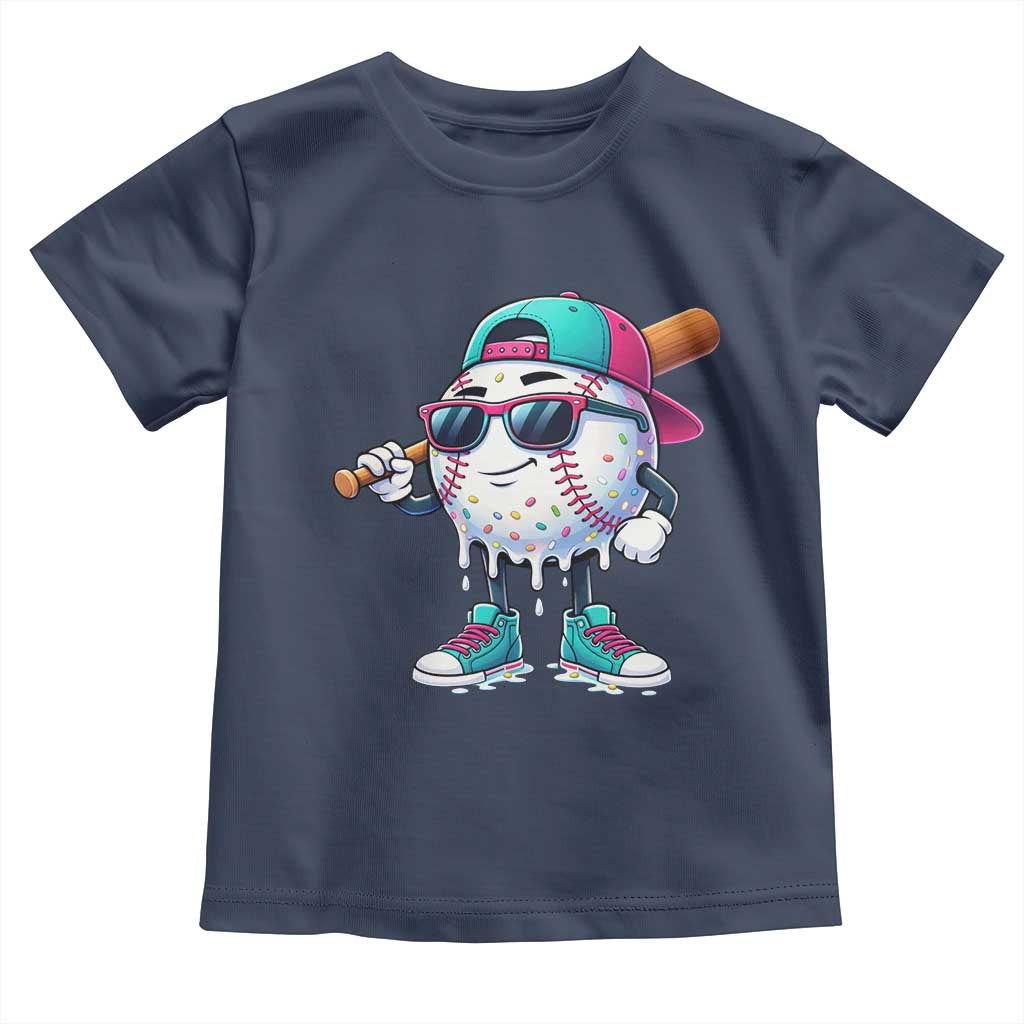 Baseball Life Style Toddler T Shirt Youth Drip Baseball Boys Kid