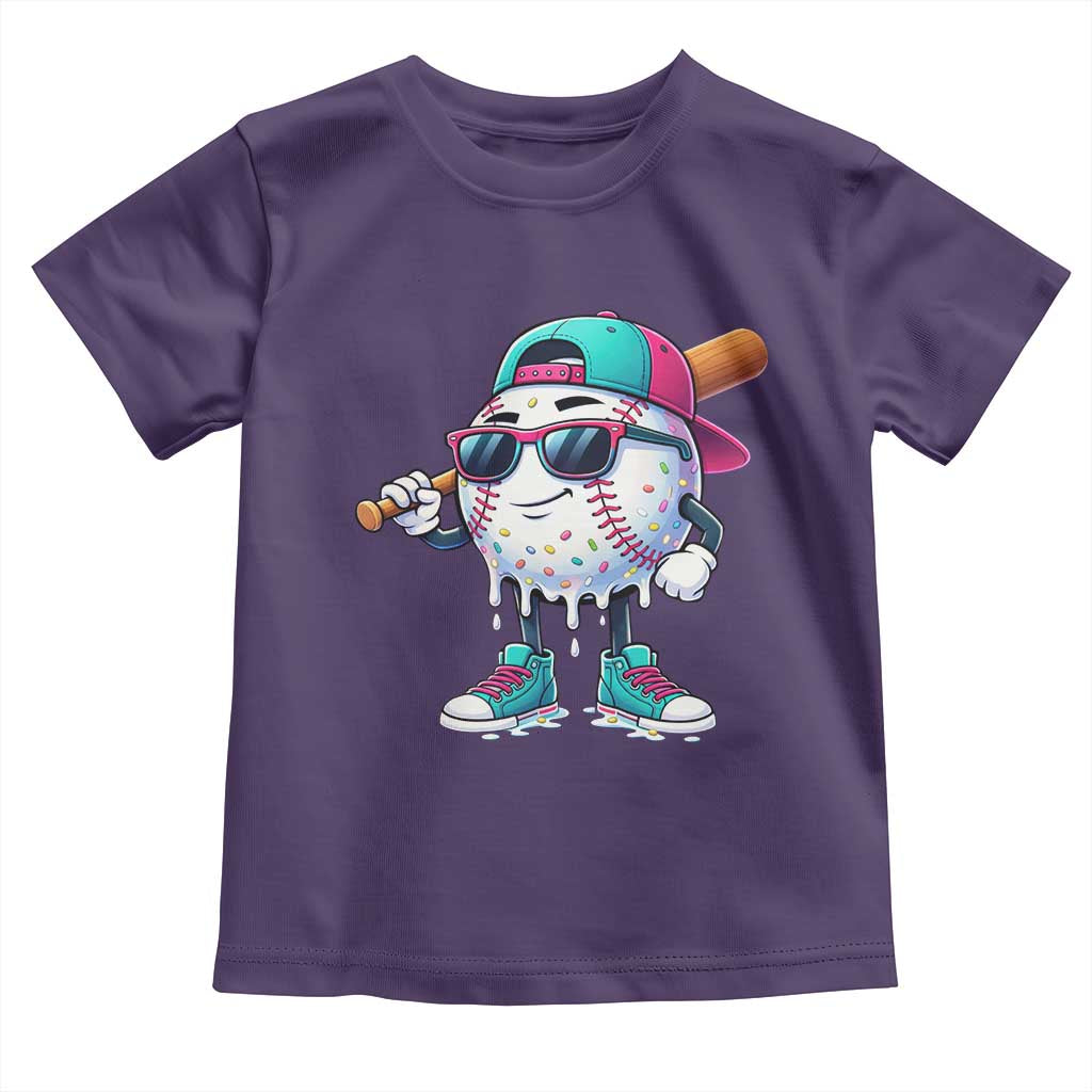 Baseball Life Style Toddler T Shirt Youth Drip Baseball Boys Kid