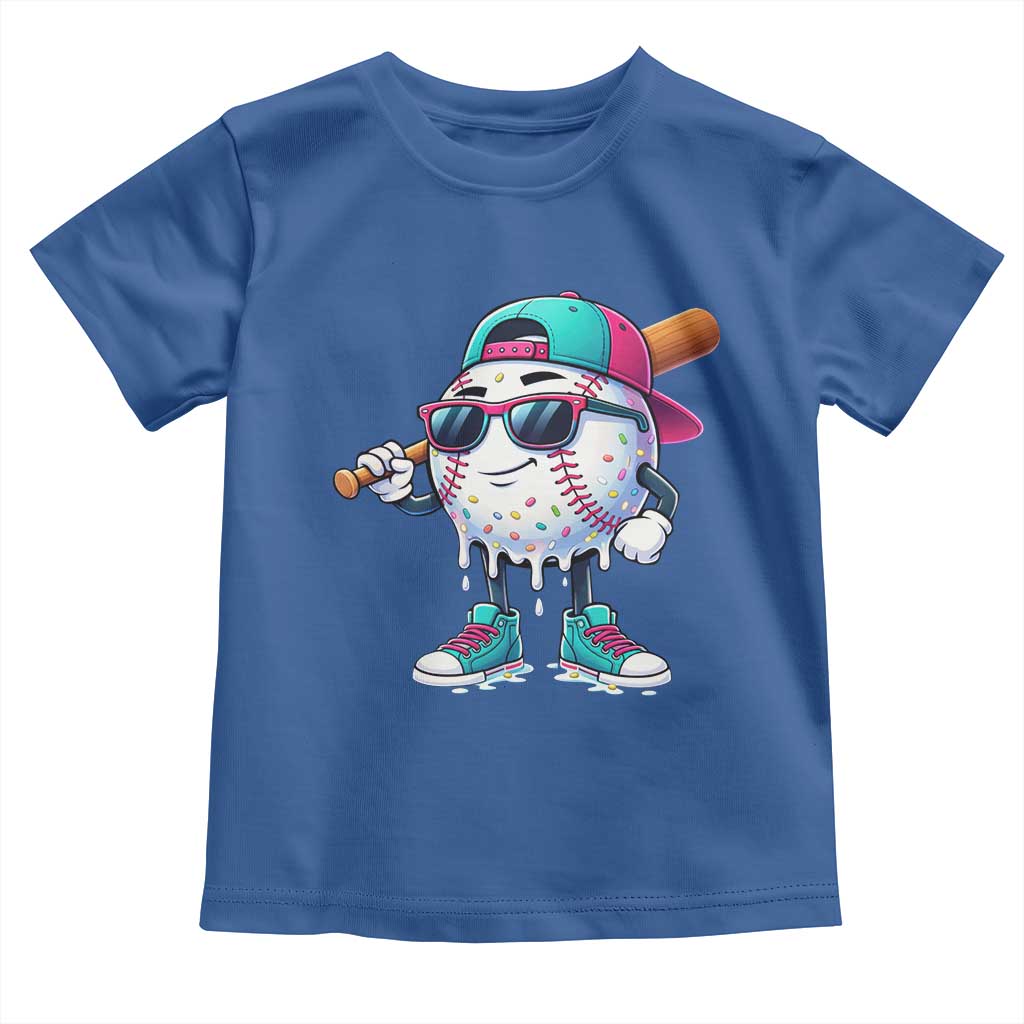 Baseball Life Style Toddler T Shirt Youth Drip Baseball Boys Kid