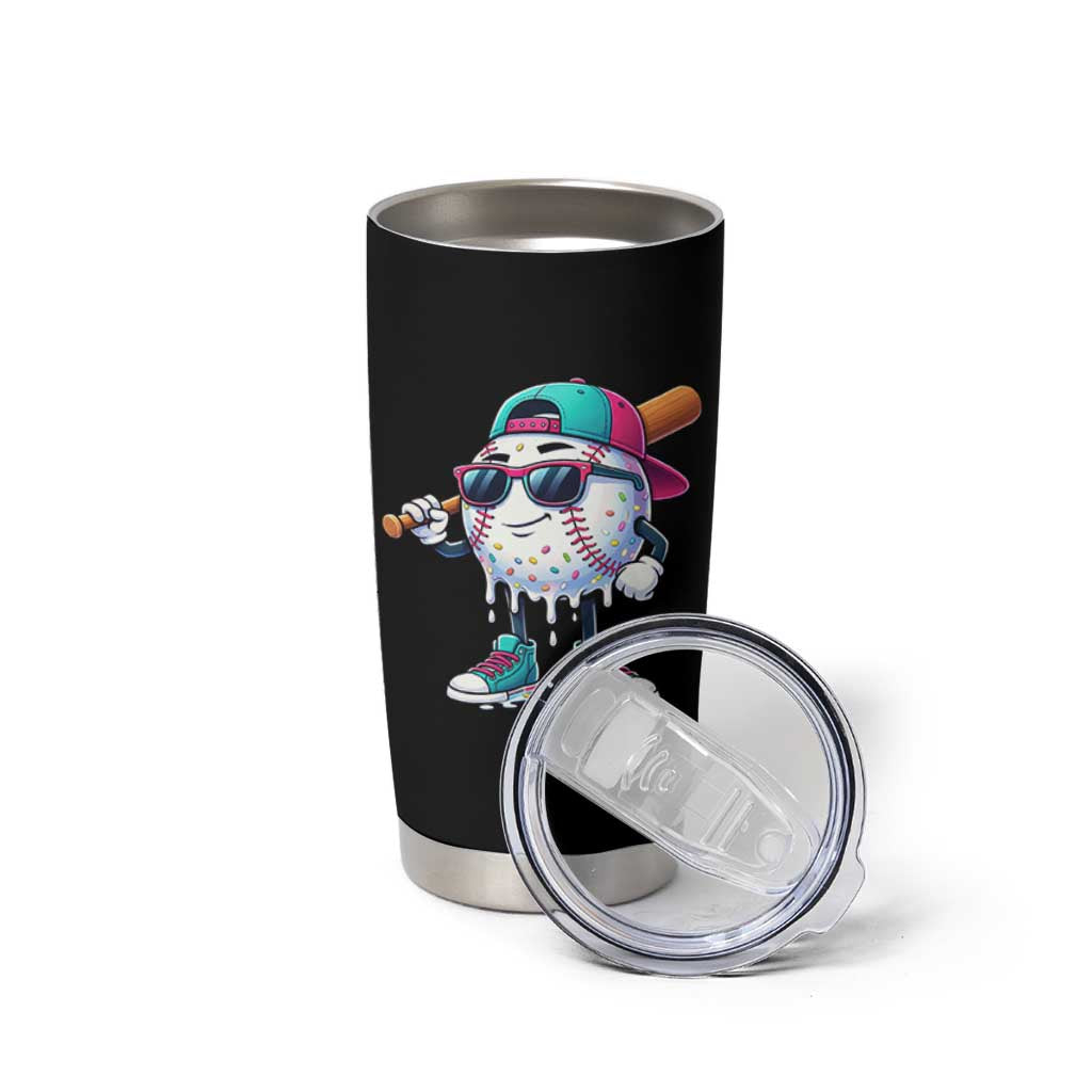 Baseball Life Style Tumbler Cup Youth Drip Baseball Boys Kid