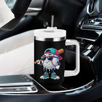 Baseball Life Style Tumbler With Handle Youth Drip Baseball Boys Kid