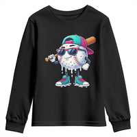 Baseball Life Style Youth Sweatshirt Youth Drip Baseball Boys Kid