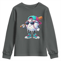 Baseball Life Style Youth Sweatshirt Youth Drip Baseball Boys Kid