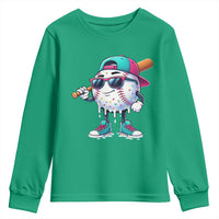 Baseball Life Style Youth Sweatshirt Youth Drip Baseball Boys Kid