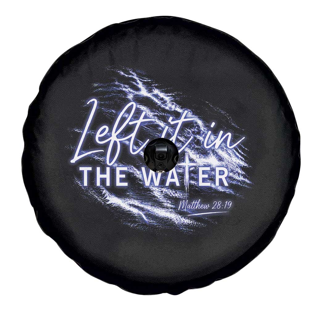 Christian Baptism Spare Tire Cover Left It In The Water Matthew 28 19