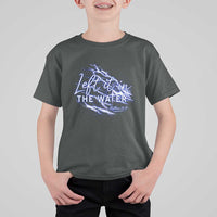 Christian Baptism T Shirt For Kid Left It In The Water Matthew 28 19