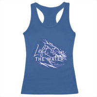 Christian Baptism Racerback Tank Top Left It In The Water Matthew 28 19
