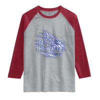 Christian Baptism Raglan Shirt Left It In The Water Matthew 28 19