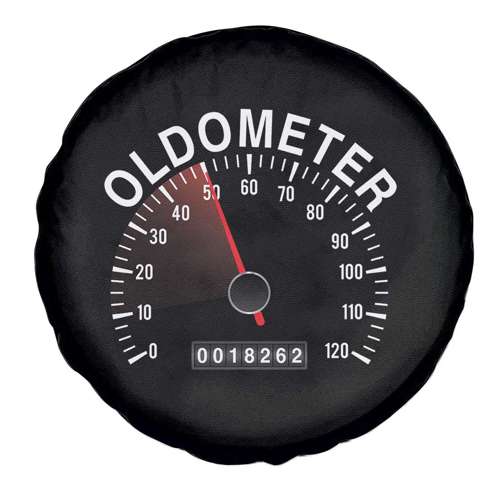 Funny 50th Birthday Spare Tire Cover Oldometer Odometer 50 Year Old Joke