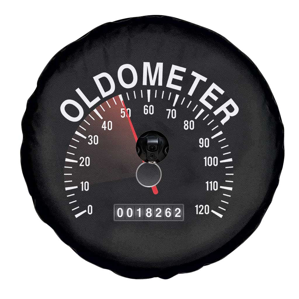 Funny 50th Birthday Spare Tire Cover Oldometer Odometer 50 Year Old Joke