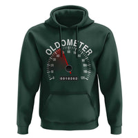 Funny 50th Birthday Hoodie Oldometer Odometer 50 Year Old Joke