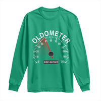 Funny 50th Birthday Long Sleeve Shirt Oldometer Odometer 50 Year Old Joke