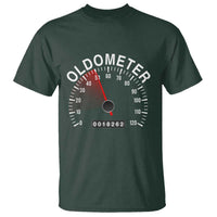 Funny 50th Birthday T Shirt Oldometer Odometer 50 Year Old Joke