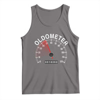 Funny 50th Birthday Tank Top Oldometer Odometer 50 Year Old Joke