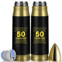 Funny 50th Birthday Bullet Tumbler Galaxy Built 50 Years Ago Parts Original