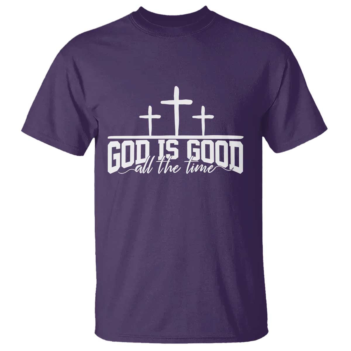 God Is Good T Shirt Jesus Cross Minimal Religious Faith Bible Verse Inspirational