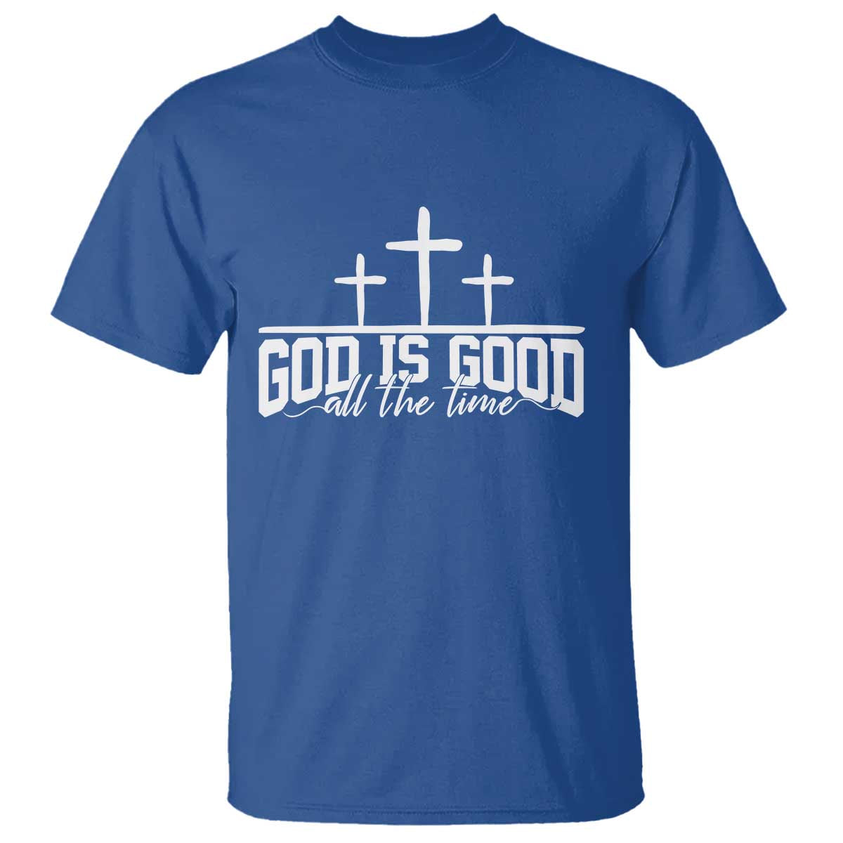 God Is Good T Shirt Jesus Cross Minimal Religious Faith Bible Verse Inspirational