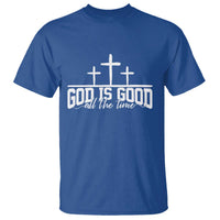 God Is Good T Shirt Jesus Cross Minimal Religious Faith Bible Verse Inspirational