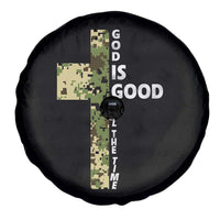 God Is Good Spare Tire Cover Camo Cross Religious Jesus Faith Bible Verse Inspirational