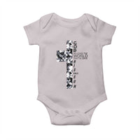 Son Of God Jesus Baby Onesie Camo Christ Cross Christian 9 John 3 16