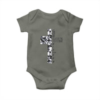 Son Of God Jesus Baby Onesie Camo Christ Cross Christian 9 John 3 16