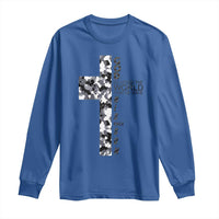 Son Of God Jesus Long Sleeve Shirt Camo Christ Cross Christian 9 John 3 16