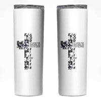 Son Of God Jesus Skinny Tumbler Camo Christ Cross Christian 9 John 3 16