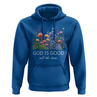 God Is Good Hoodie Wildflower Christian Jesus Graphic Religious Bible Verse