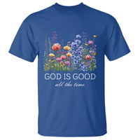 God Is Good T Shirt Wildflower Christian Jesus Graphic Religious Bible Verse