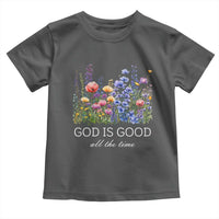 God Is Good Toddler T Shirt Wildflower Christian Jesus Graphic Religious Bible Verse