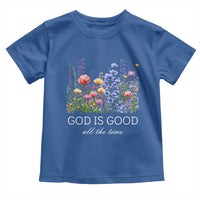God Is Good Toddler T Shirt Wildflower Christian Jesus Graphic Religious Bible Verse
