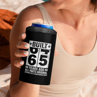 65th Birthday 4 in 1 Can Cooler Tumbler Built 65 Years Ago All Parts Original Gifts