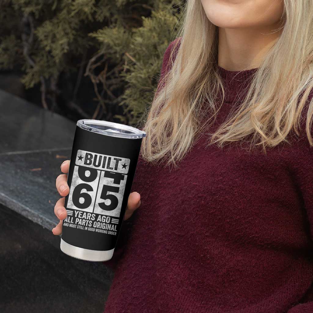 65th Birthday Tumbler Cup Built 65 Years Ago All Parts Original Gifts