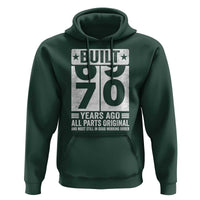 70th Birthday Hoodie Built 70 Years Ago All Parts Original Gifts
