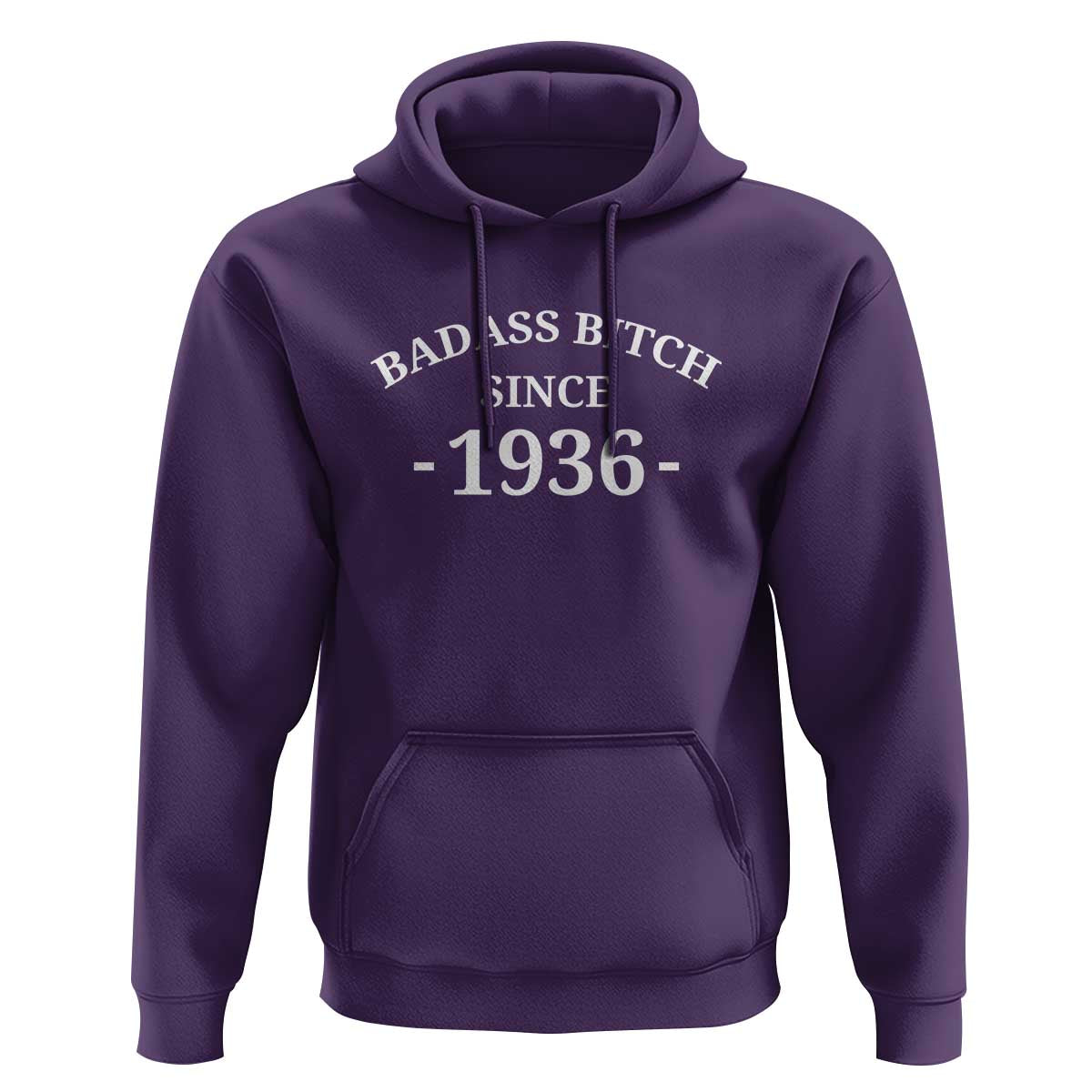 Funny 90th Birthday Hoodie Badass Bih Since 1936
