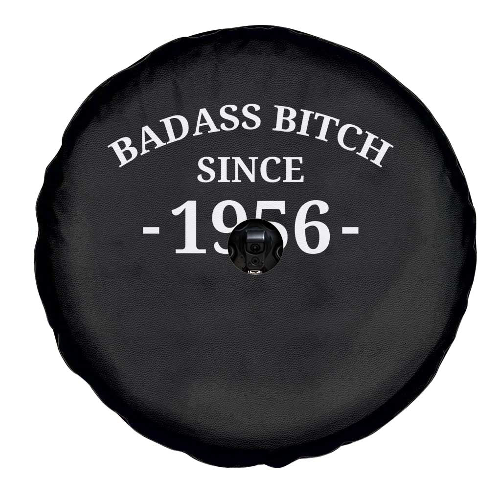 Funny 70th Birthday Spare Tire Cover Badass Bih Since 1956