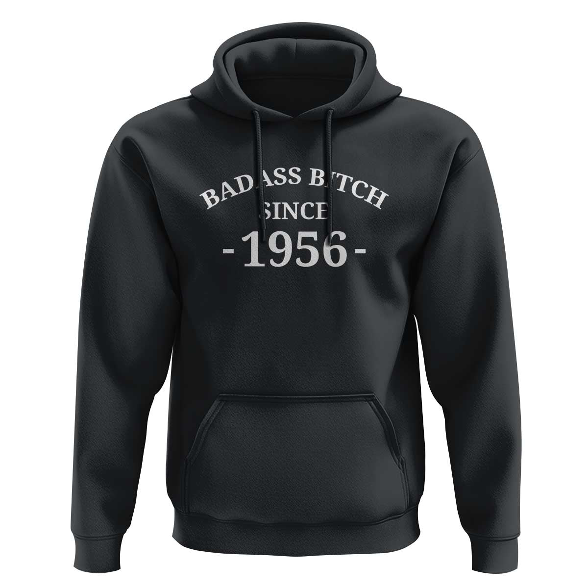 Funny 70th Birthday Hoodie Badass Bih Since 1956